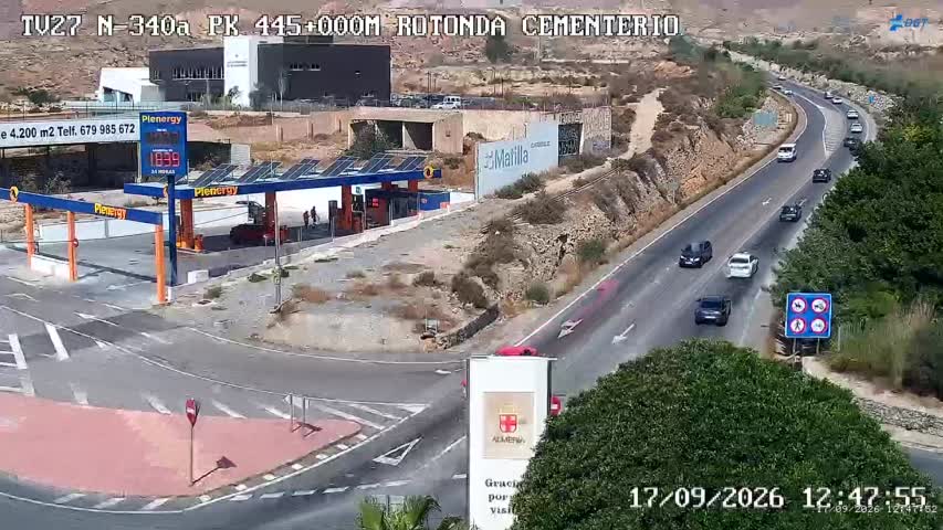 Cámara Almería Acceso N-340a Km 445