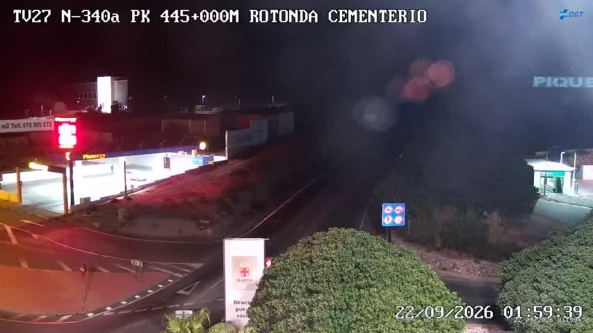 Cámara Almería Acceso N-340a Km 445
