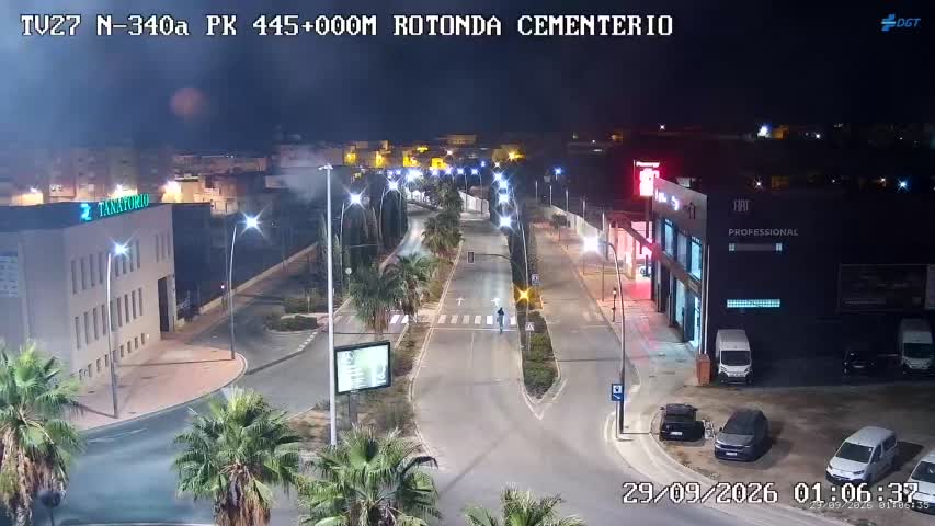 Cámara Almería Acceso N-340a Km 445
