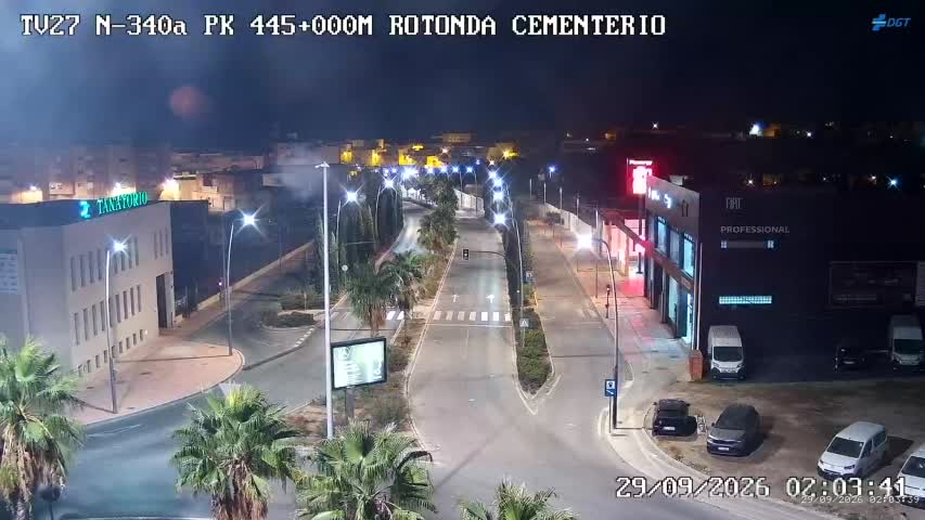 Cámara Almería Acceso N-340a Km 445