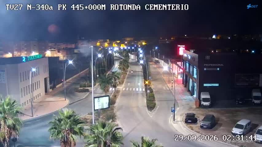 Cámara Almería Acceso N-340a Km 445