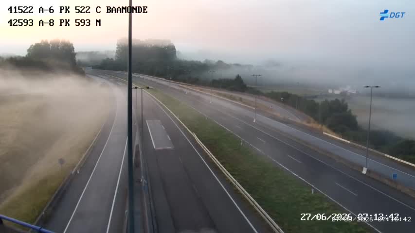 Cámara Baamonde - Enlace A-8 (Km 522)