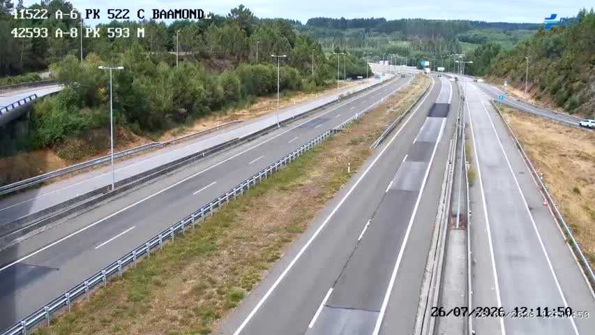 Cámara Baamonde - Enlace A-8 (Km 522)