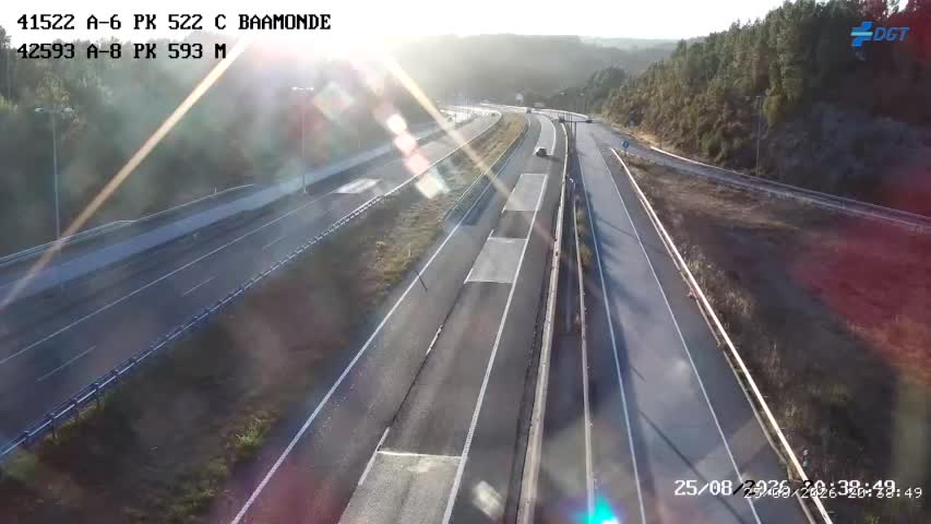 Cámara A-6 Provincia de Lugo KM 522,0