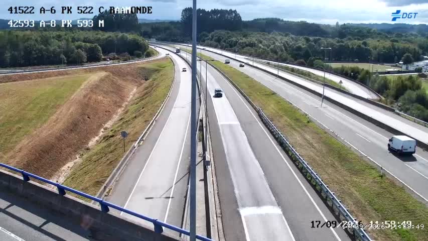Cámara Baamonde - Enlace A-8 (Km 522)