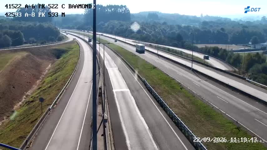 Cámara Baamonde - Enlace A-8 (Km 522)