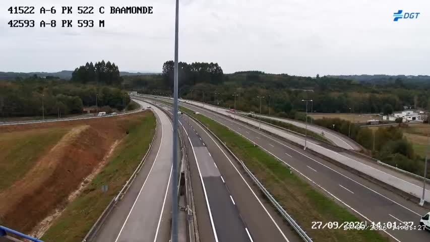 Cámara A-6 Provincia de Lugo KM 522,0