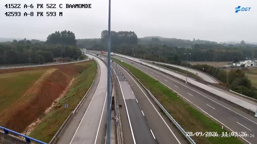 Cámara A-6 Provincia de Lugo KM 522,0
