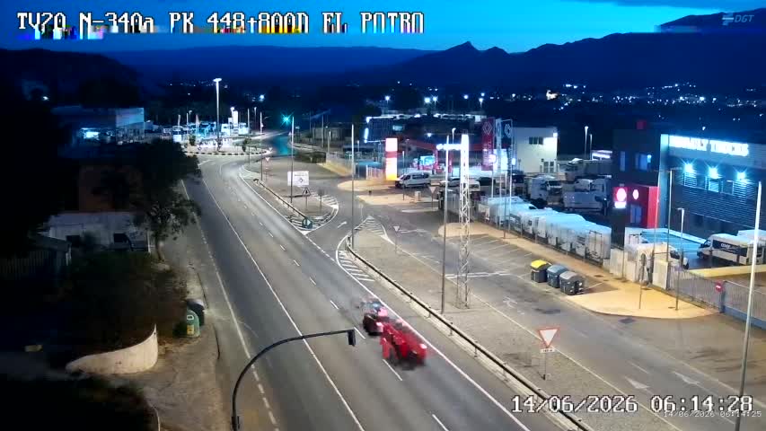 Cámara Almería Acceso N-340a Km 448