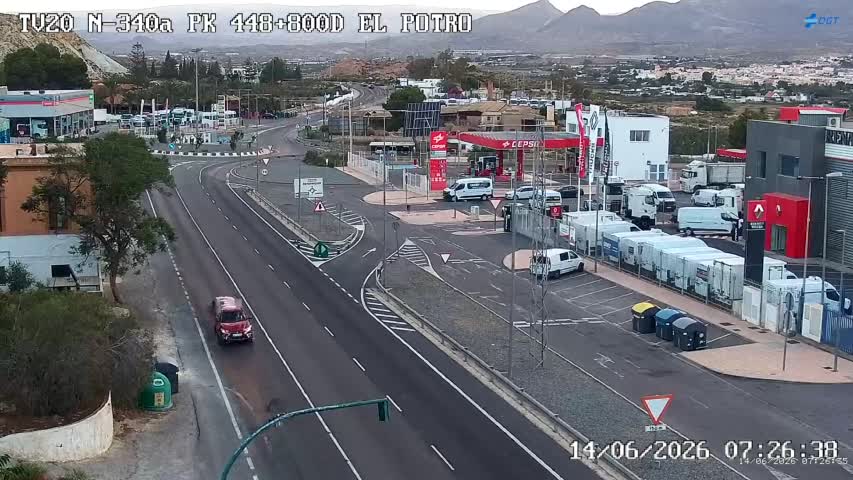 Cámara Almería Acceso N-340a Km 448