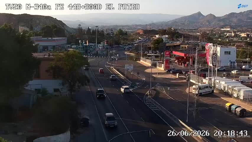 Cámara Almería Acceso N-340a Km 448
