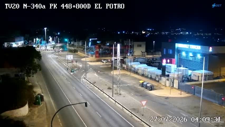 Cámara Almería Acceso N-340a Km 448