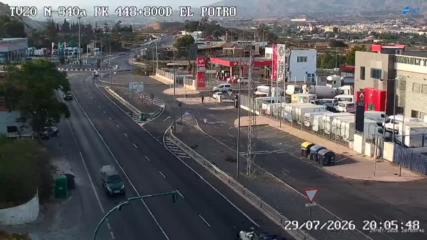 Cámara Almería Acceso N-340a Km 448