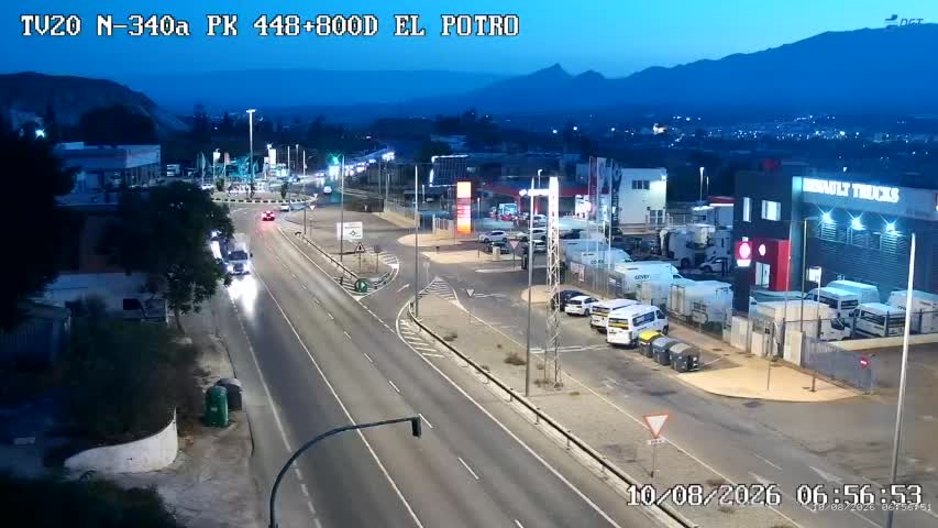 Cámara Almería Acceso N-340a Km 448