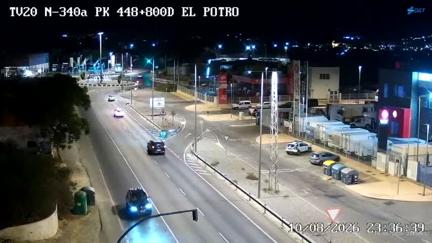 Cámara Almería Acceso N-340a Km 448