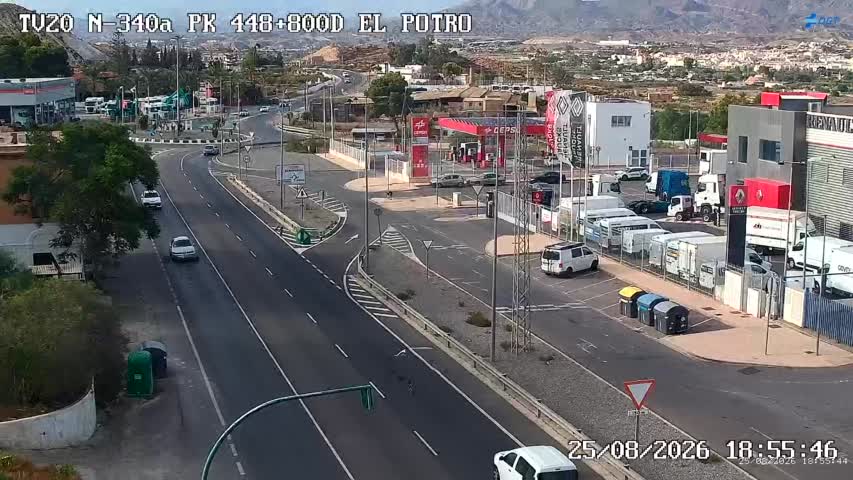 Cámara Almería Acceso N-340a Km 448
