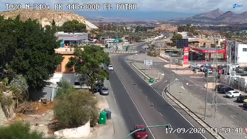 Cámara Almería Acceso N-340a Km 448