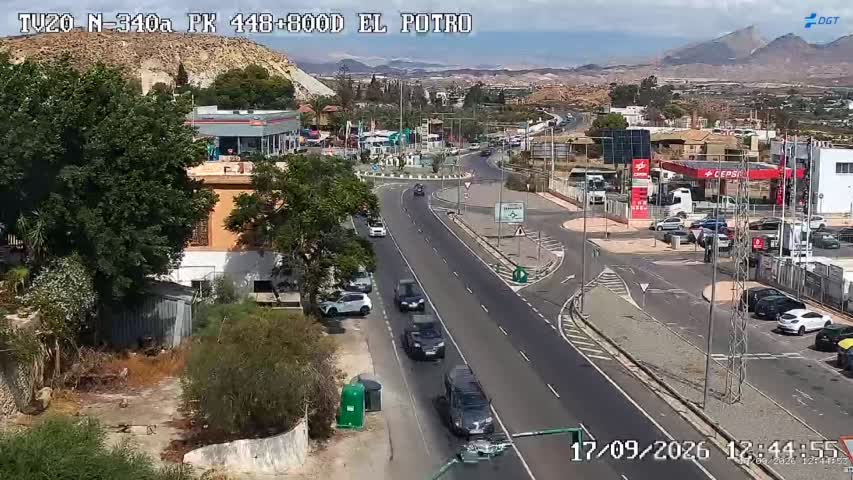 Cámara Almería Acceso N-340a Km 448