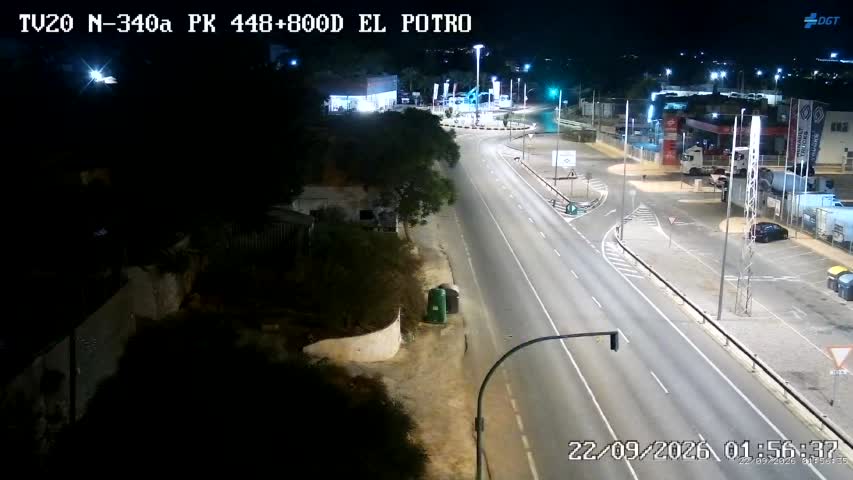 Cámara Almería Acceso N-340a Km 448