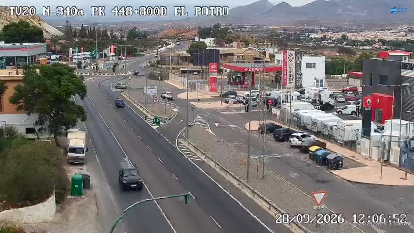 Cámara Almería Acceso N-340a Km 448