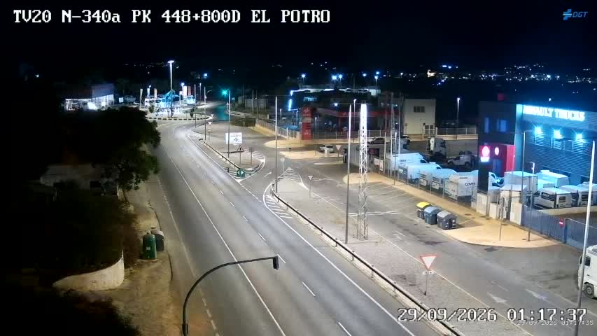 Cámara Almería Acceso N-340a Km 448