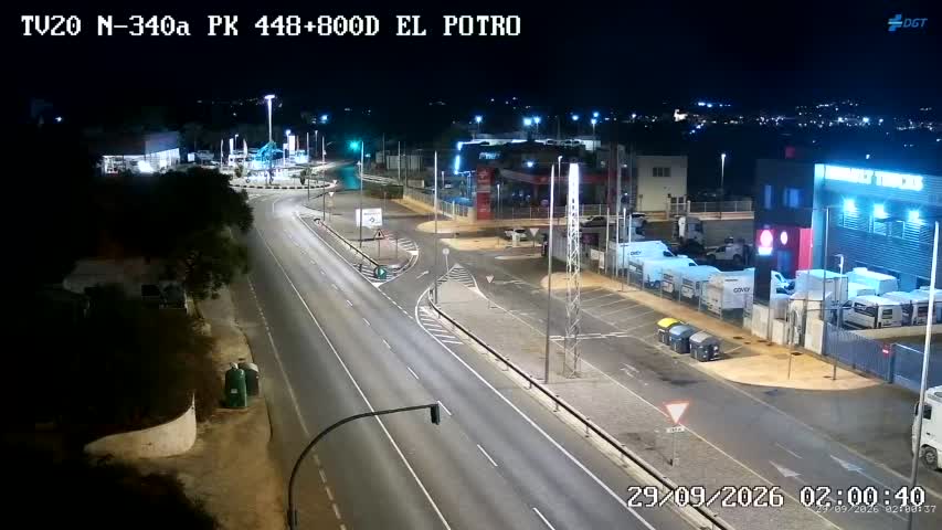 Cámara Almería Acceso N-340a Km 448