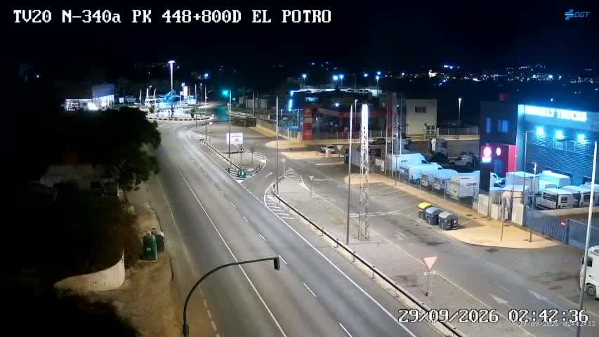 Cámara Almería Acceso N-340a Km 448