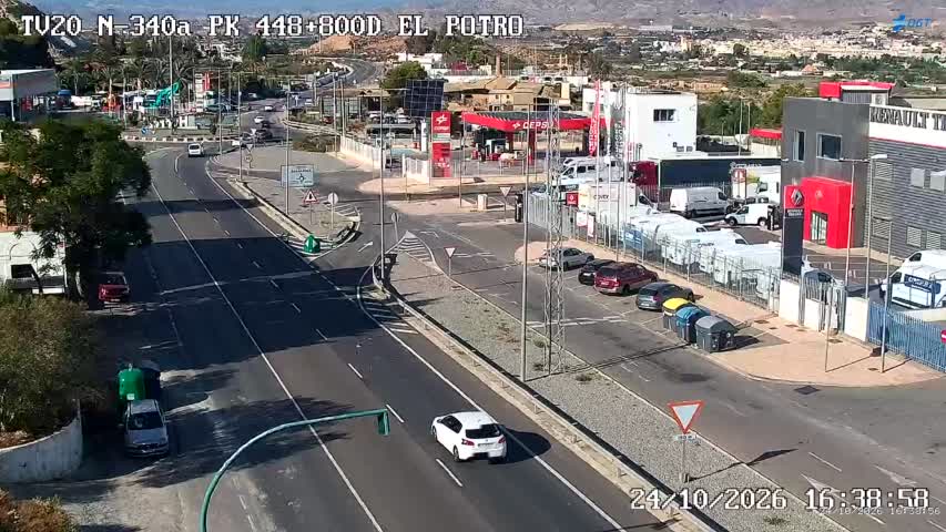 Cámara Almería Acceso N-340a Km 448