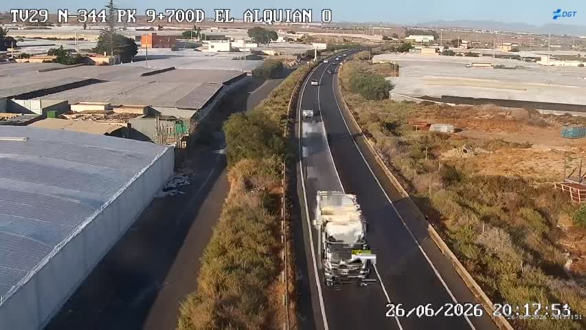 Cámara Almería Acceso N-344 Km 9,7