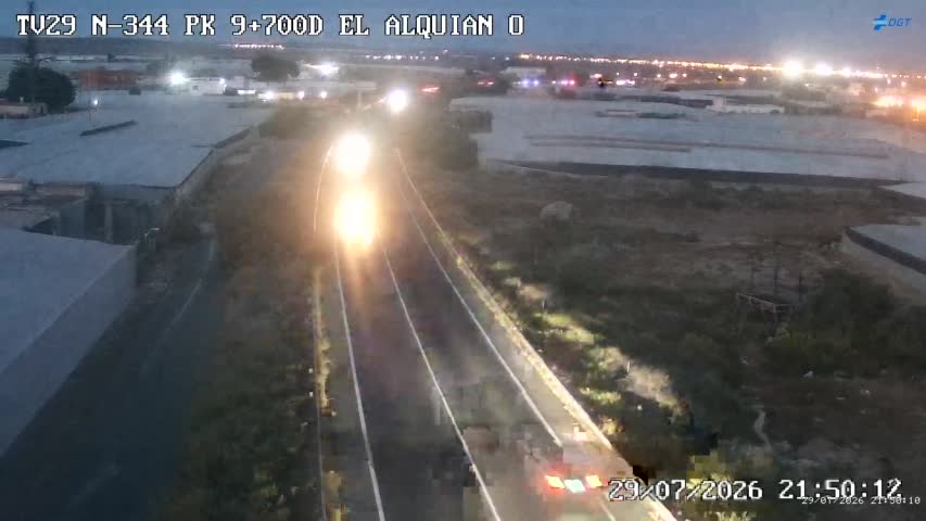 Cámara Almería Acceso N-344 Km 9,7