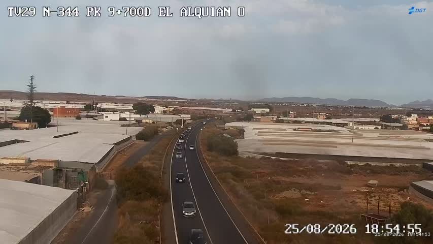 Cámara Almería Acceso N-344 Km 9,7