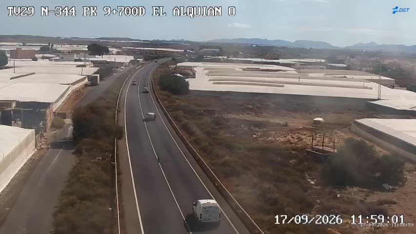 Cámara Almería Acceso N-344 Km 9,7