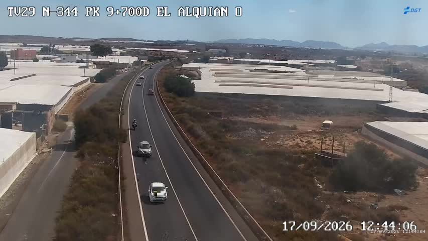 Cámara Almería Acceso N-344 Km 9,7
