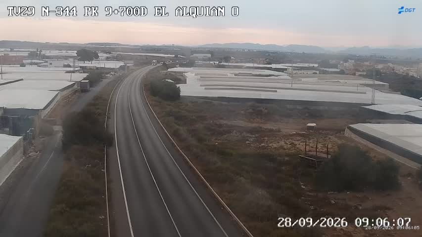 Cámara Almería Acceso N-344 Km 9,7