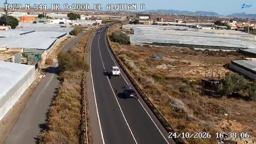 Cámara Almería Acceso N-344 Km 9,7