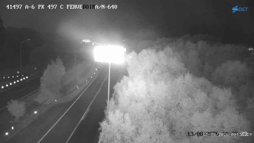 Cámara A-6 Provincia de Lugo KM 496,8