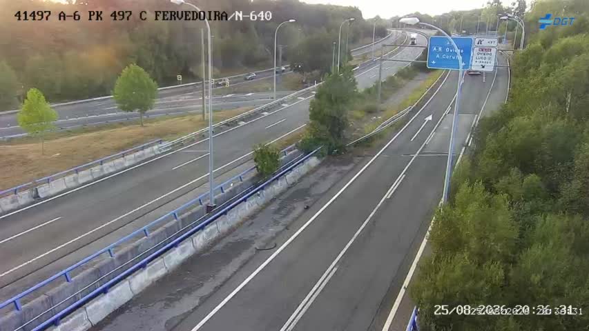 Cámara A-6 Provincia de Lugo KM 496,8