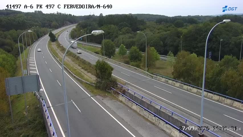 Cámara A-6 Provincia de Lugo KM 496,8