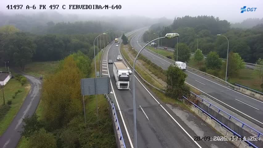 Cámara A-6 Provincia de Lugo KM 496,8