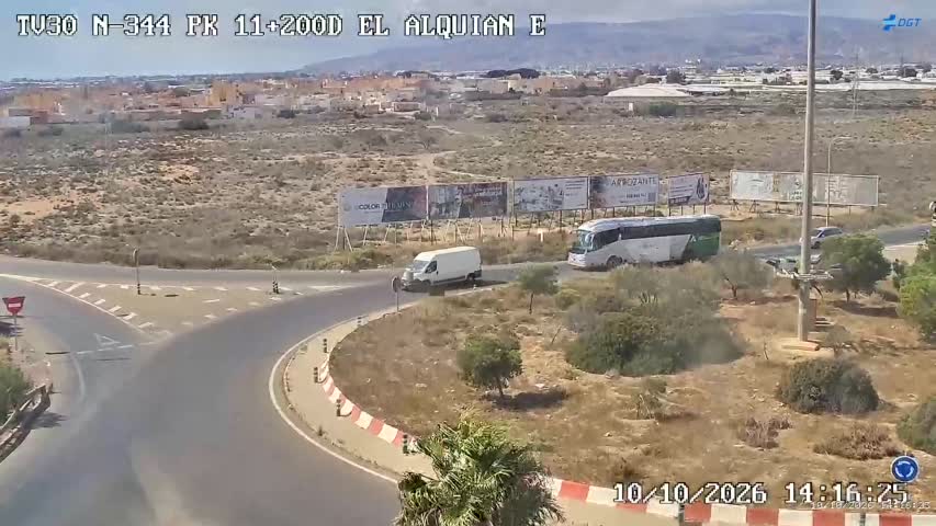 Cámara de tráfico en la N-344, km 11.2