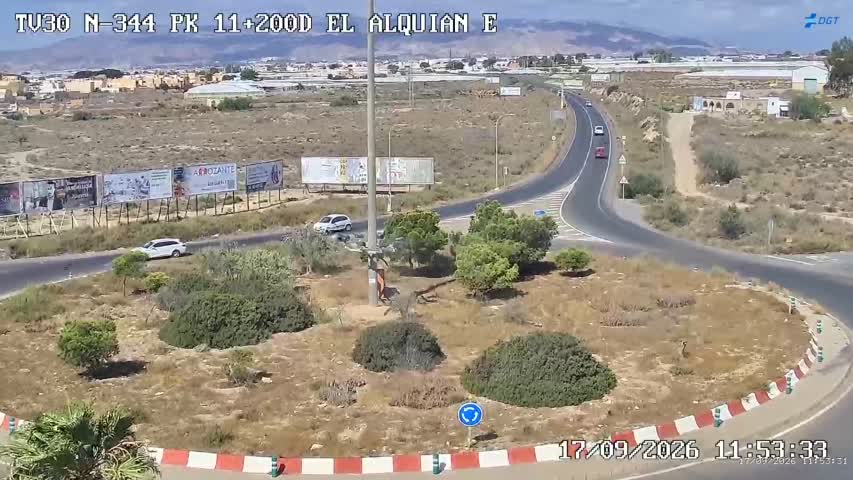 Cámara Almería Acceso N-344 Km 11,2