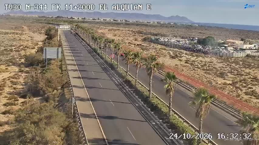 Cámara Almería Acceso N-344 Km 11,2