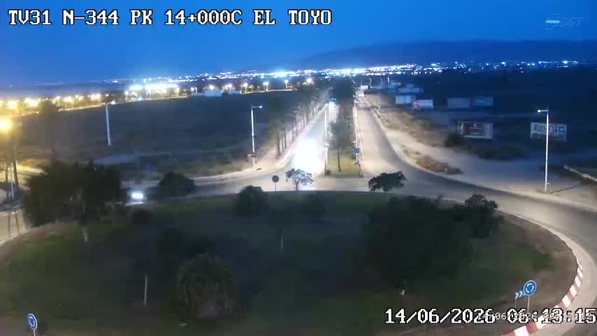 Cámara Almería Acceso N-344 Km 14,0