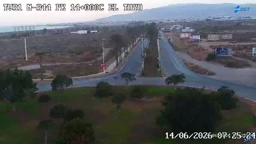 Cámara Almería Acceso N-344 Km 14,0