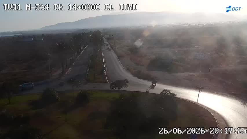 Cámara Almería Acceso N-344 Km 14,0
