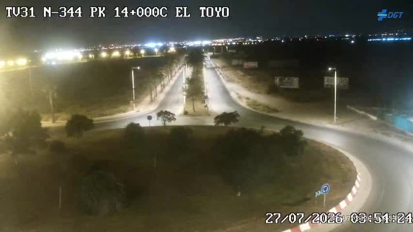 Cámara Almería Acceso N-344 Km 14,0