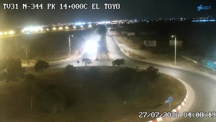 Cámara Almería Acceso N-344 Km 14,0