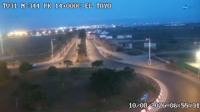 Cámara Almería Acceso N-344 Km 14,0