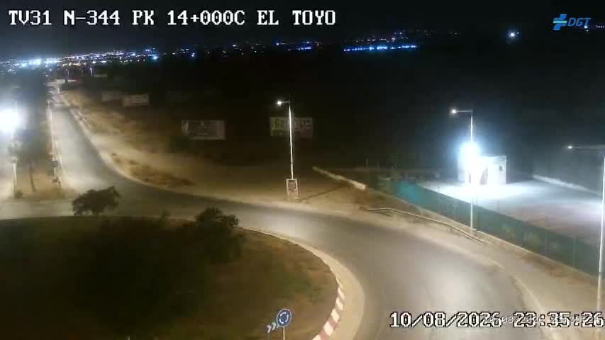 Cámara Almería Acceso N-344 Km 14,0