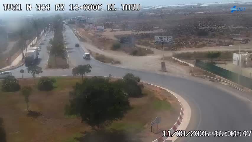 Cámara Almería Acceso N-344 Km 14,0